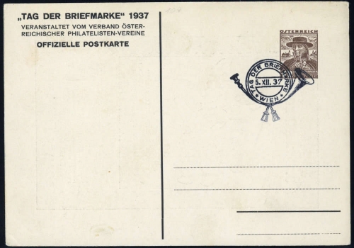 1937, Österreich, PP, Brief