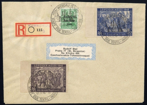 SBZ allgemeine Ausgabe, 197 u.a., Brief