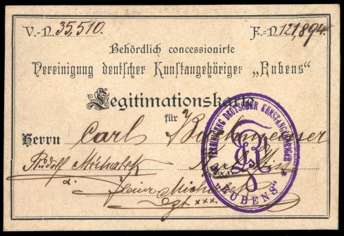 1894, Österreich, KUNST