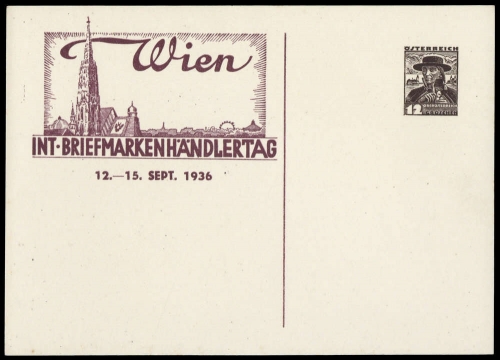 1936, Österreich, PA (573), Brief