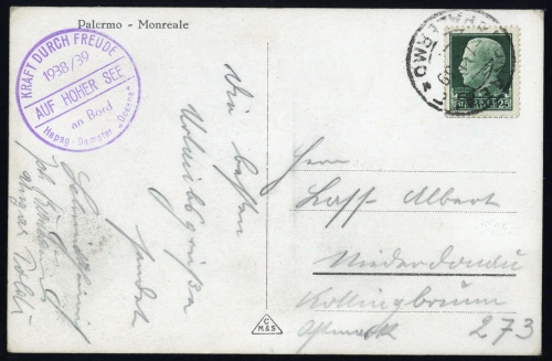 1939, Italien, 304, Brief