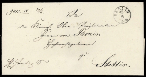 Altdeutschland Preussen, Brief