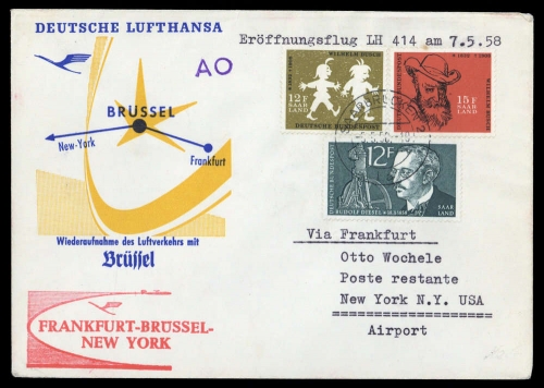 1958, Saar, 429-430 u.a., Brief