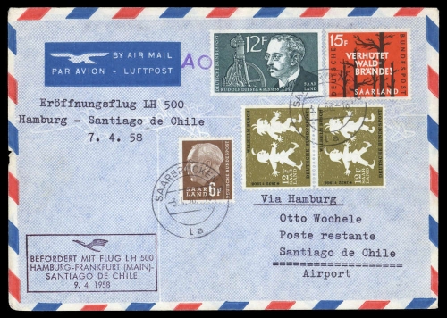 1958, Saar, 429 (2) u.a., Brief