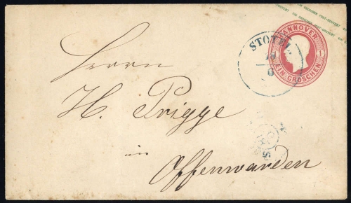 Altdeutschland Hannover, GA, Brief