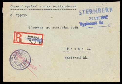 Sudetenland, Brief