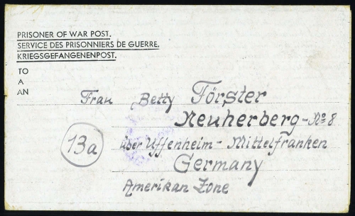 1947, Bizone, Brief