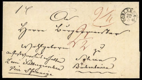 Altdeutschland Preussen, Brief