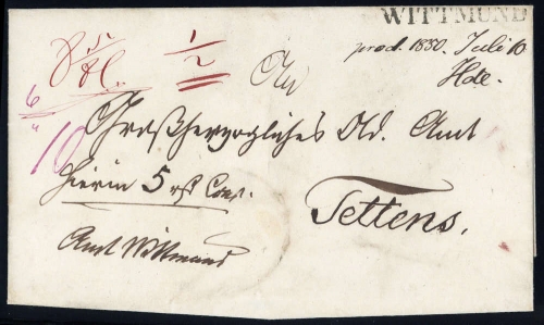 Altdeutschland Preussen, Brief