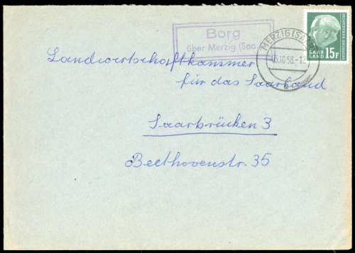 Saar, 415, Brief