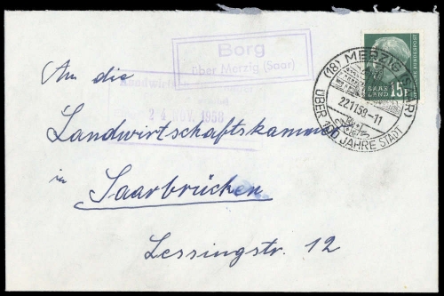 Saar, 415, Brief