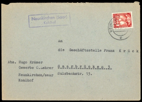 Saar, 281, Brief