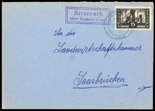 Saar, 327, Brief