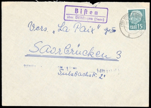 Saar, 388, Brief