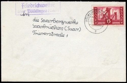 Saar, 329, Brief