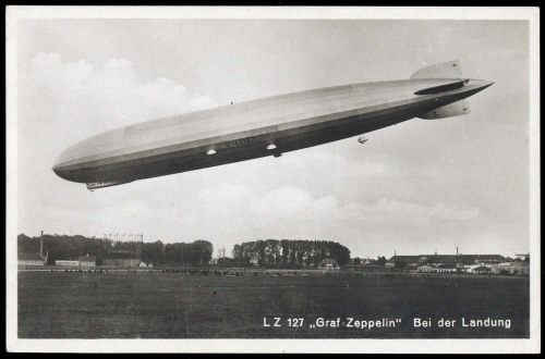 Zeppelin,Zeppelin Postkarten,LZ 127, Brief