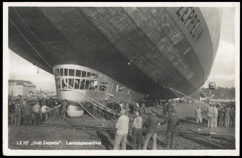 1932, Zeppelin,Zeppelin Postkarten,LZ 127, Brief