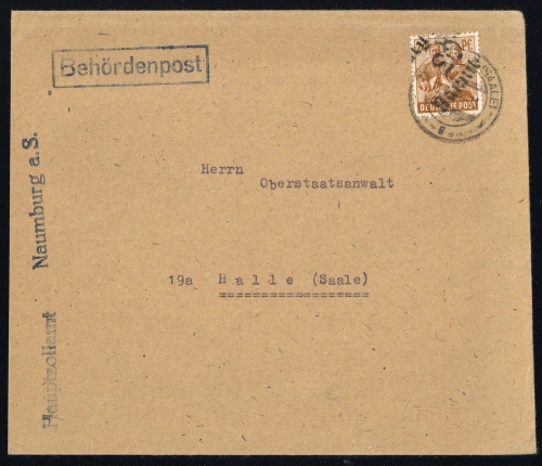 1948, SBZ Handstempel Bezirk 20, 174 IV, Brief