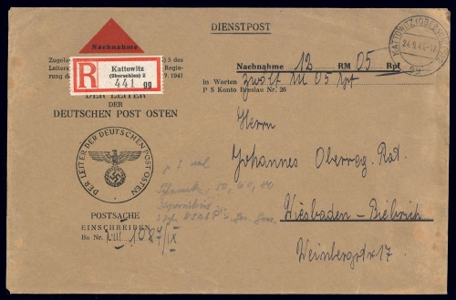 1943, Generalgouvernement, Brief