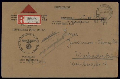 1943, Generalgouvernement, Brief