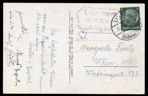 1939, Deutsches Reich, 516, Brief