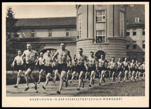 1939, III. Reich Propaganda,Wehrmacht,sonstige, SPORT, Brief