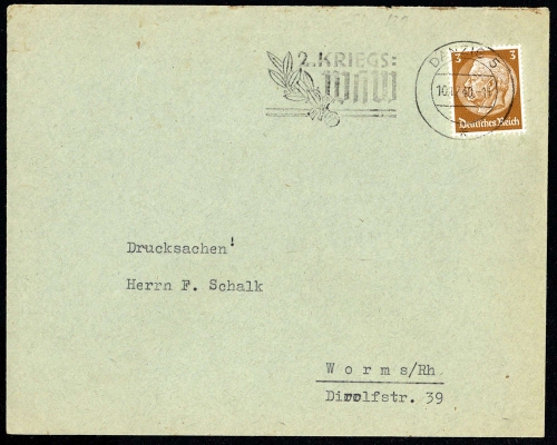 Danzig, DR 513, Brief