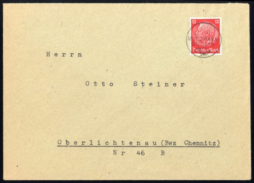 1940, Generalgouvernement, DR 519, Brief