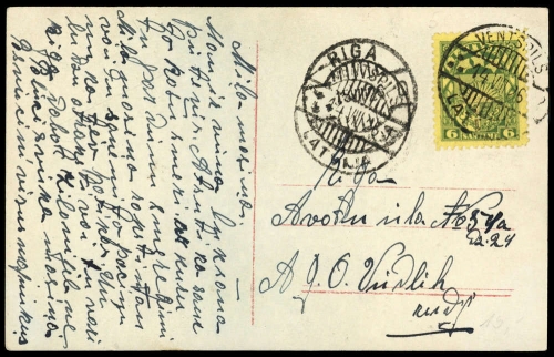 1926, Lettland, 103, Brief