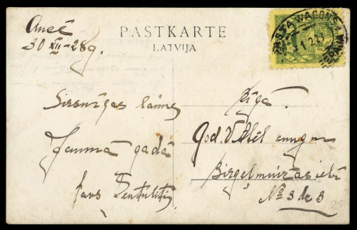 1928, Lettland, 103, Brief