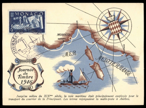 1946, Monaco, 321, Brief