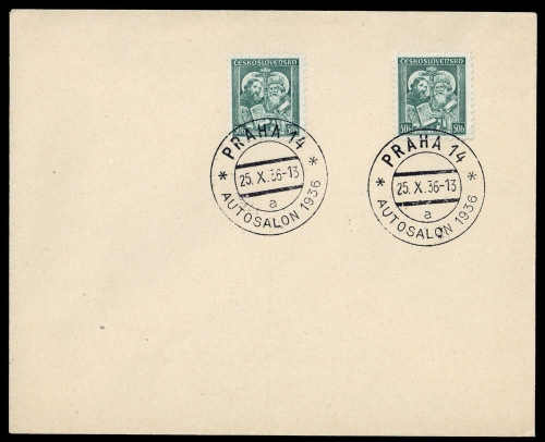 1936, Tschechoslowakei, 339 (2), Brief