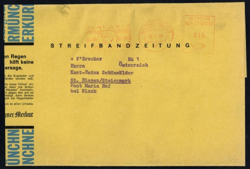 1964, Bundesrepublik Deutschland, Brief