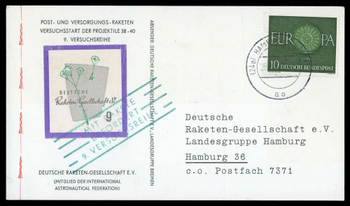 1960, Bundesrepublik Deutschland, 337, Brief