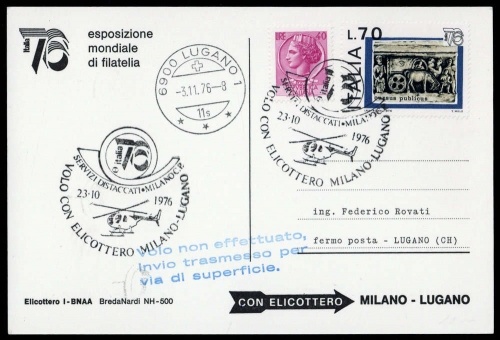 1976, Italien, 1261 u.1541, Brief