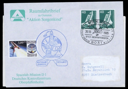 1975, Bundesrepublik Deutschland, 850 u.850 (2), Brief