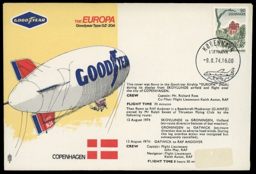 1974, Dänemark, 567, Brief