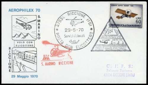 1970, San Marino, 726, Brief