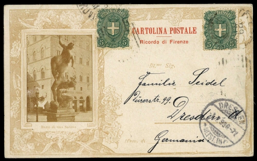 1899, Italien, 73 (2), Brief