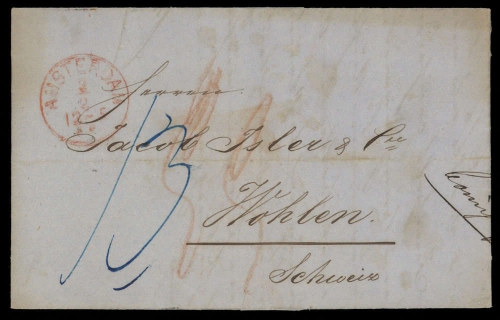 1865, Niederlande, Brief