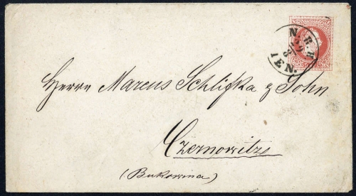 1872, Österreich, U 60 II, Brief