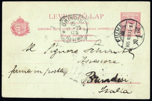 1913, Ungarn, P 26 a, Brief
