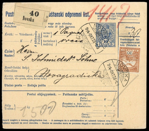 1914, Ungarn, 119 u.a., Brief