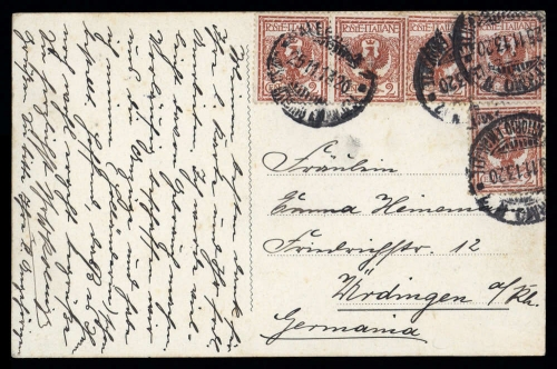 1913, Italien, 75 (5), Brief