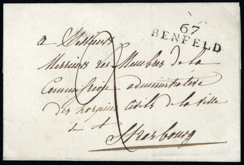 1815, Frankreich, Brief