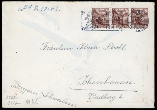 1941, Schweiz, 363 a (3), Brief