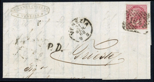 1868, Italien, 20, Brief