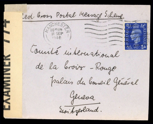 1940, Grossbritannien, 202, Brief