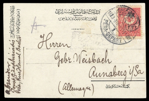 1916, Türkei, 269, Brief