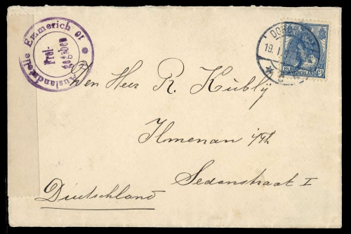 1917, Niederlande, 57, Brief